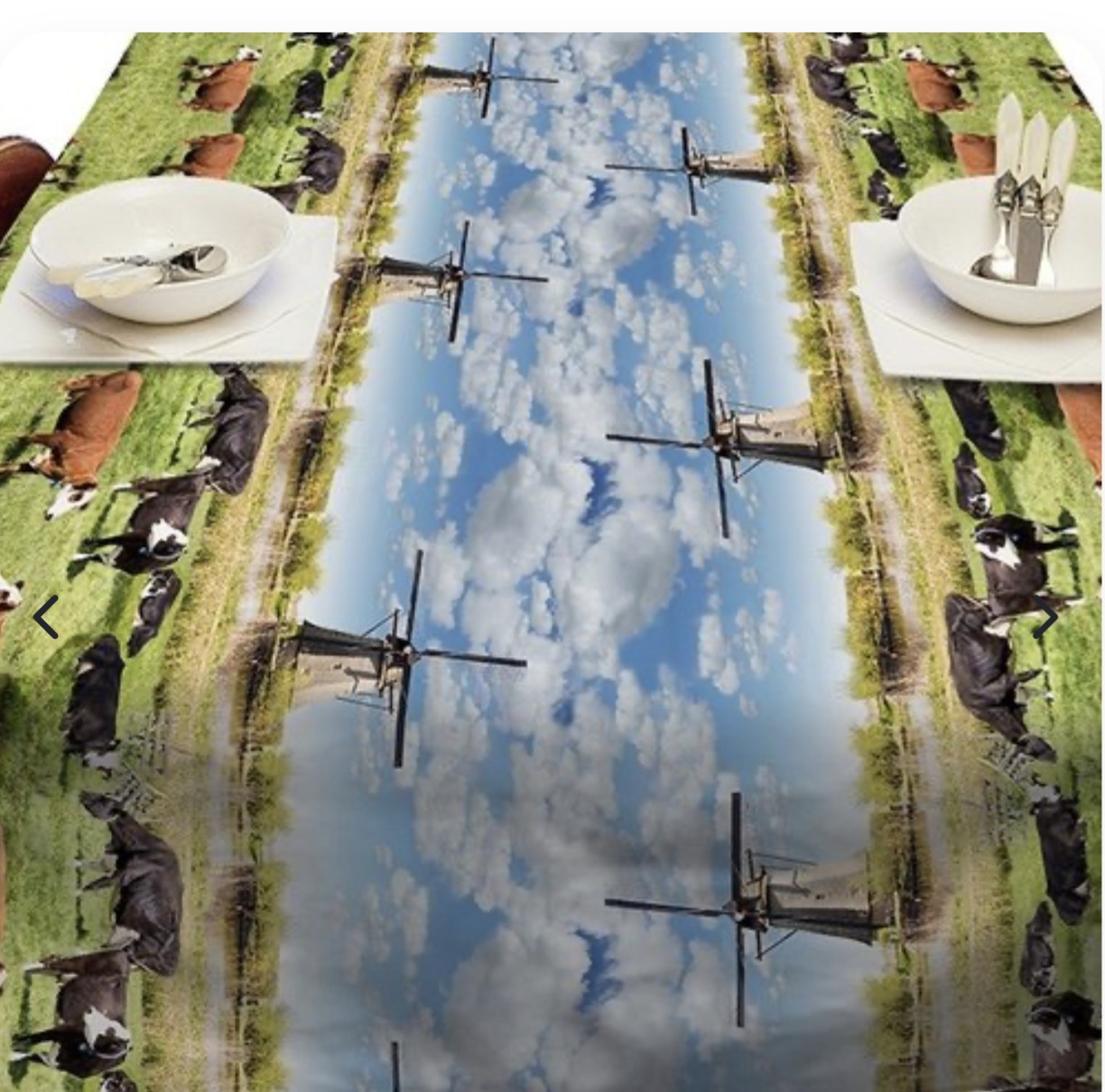 Kuh – Tischdecke nach Maß